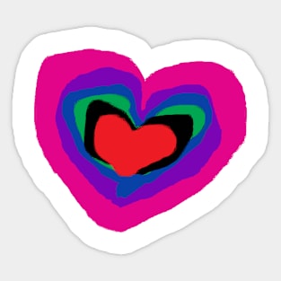 RainBow Heart #TPArtDecoContest Sticker